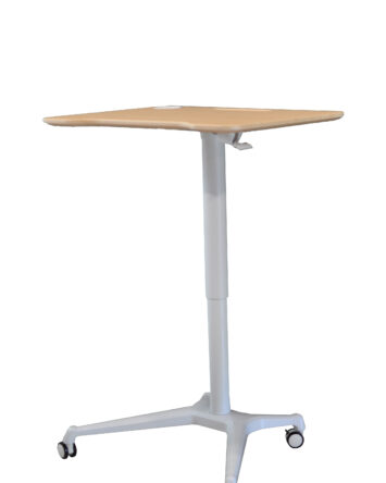 Growth Table-โต๊ะคอมขาเดียวปรับระดับความสูงด้วยโช๊ค
